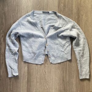 Brandy Melville Cropped Cardigan Sweater